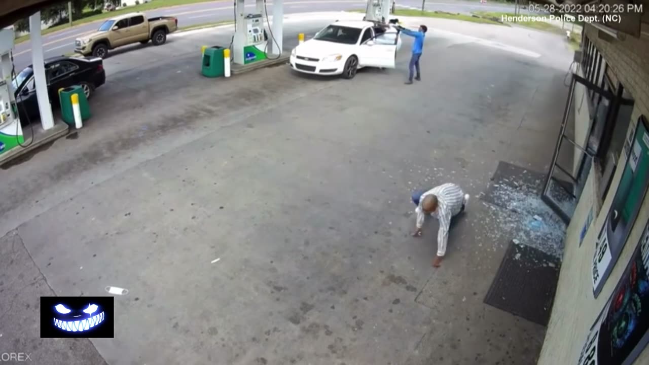 Man Runs for His Life After Gunshots Fired at Gas Station