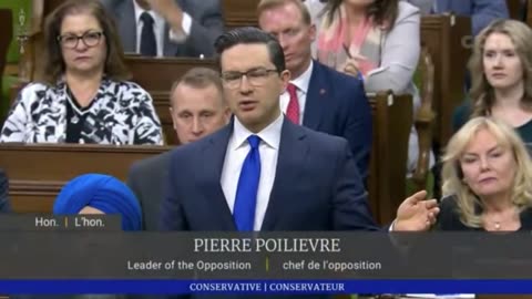 Canadian MP Pierre Poilievre asks Trudeau if he still admires China's basic dictatorship