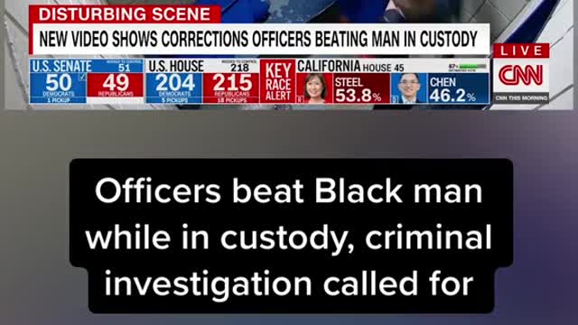 A video showed Georgia corrections officers beating a Black man while in custody.