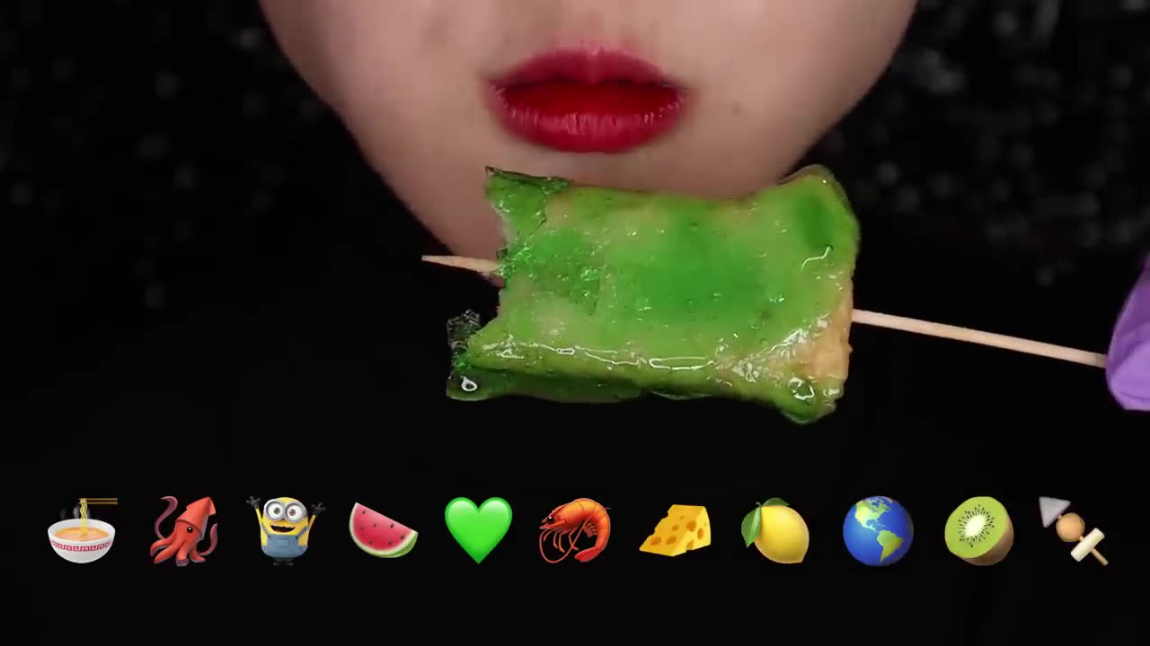 ASMR Food Smoji challenge