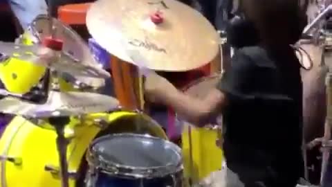 BRILLIANT FUTURE ON THE DRUMS!🥁😳🔝