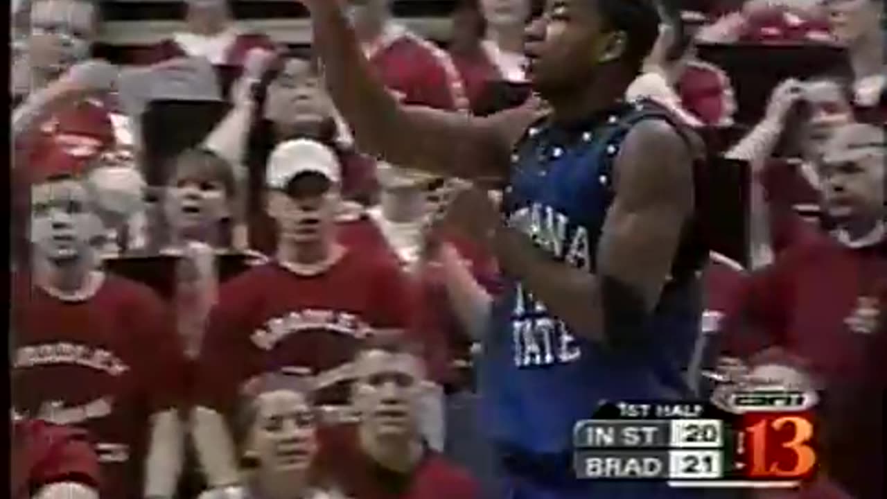 March 5, 2001 - Indiana State Wins Missouri Valley Conference Title for 1st Time Since Larry Bird