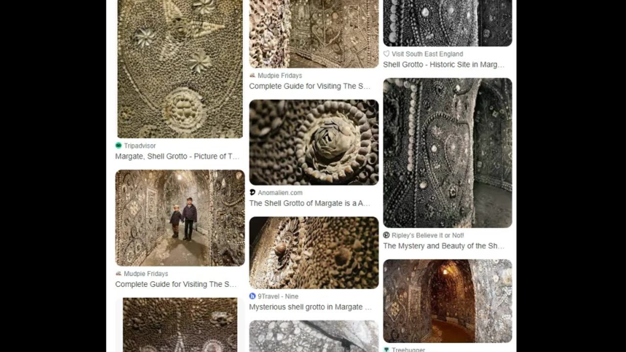 Mixture+Underground Shell Grotto, Chapel, Margate, Kent, TheUnscrambledChannel