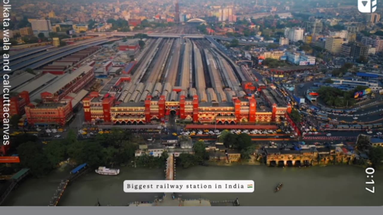 India’s most Beach station Howrah railway station? #Howrah railway station