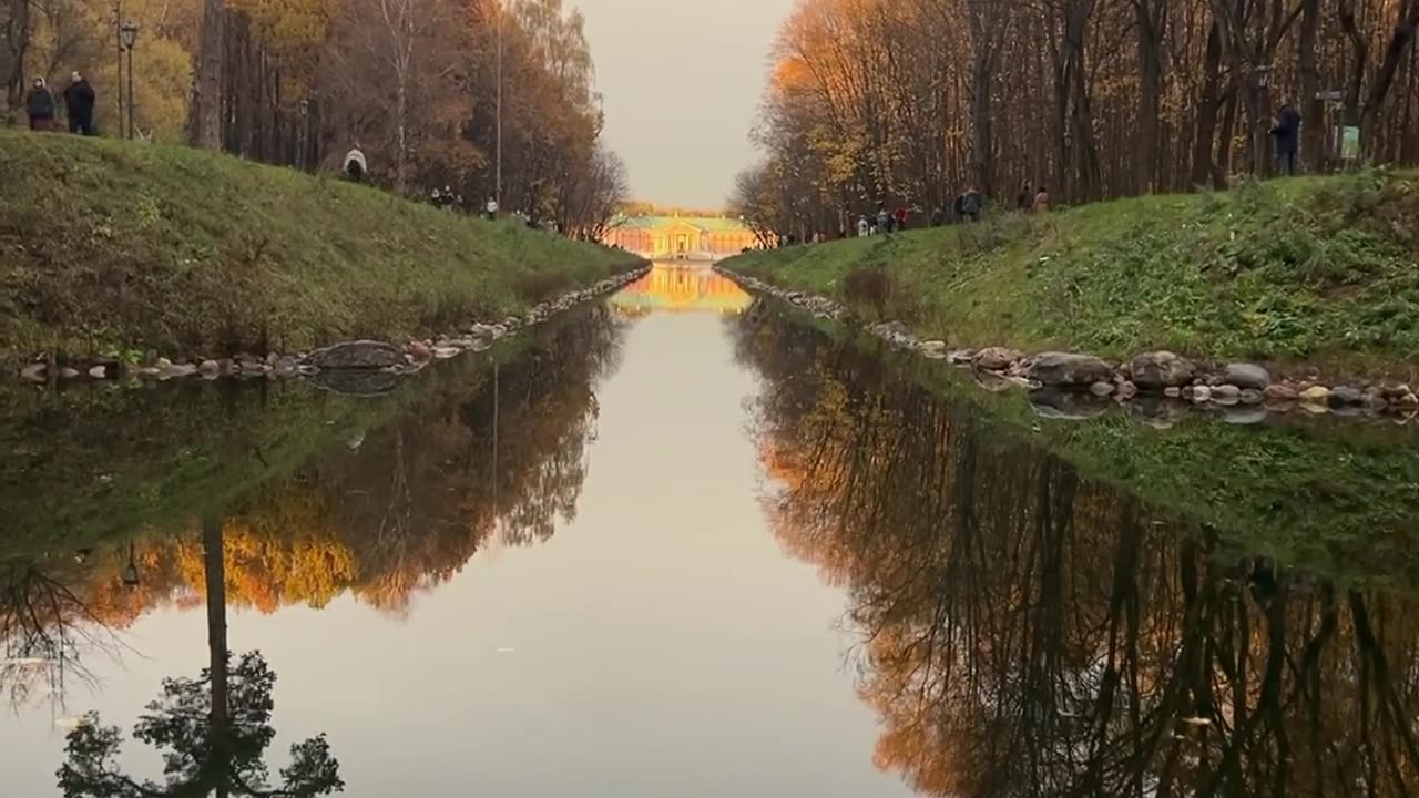 The Magical Autumn Canal