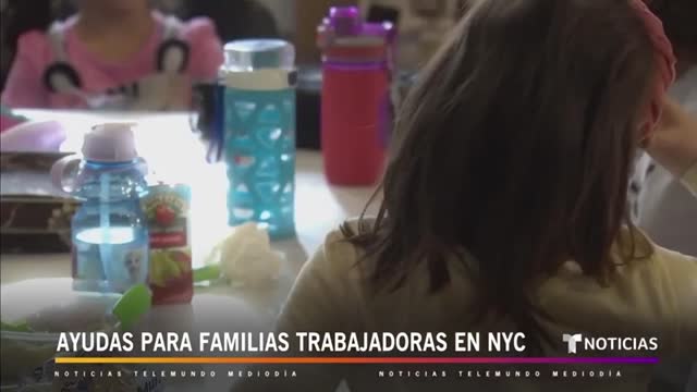 Alivio en camino para familias trabajadoras de Nueva York | Noticias Telemundo