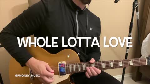 Whole Lotta Love Guitar Solo Cover by Pmoney_Music (Amplitube 4)