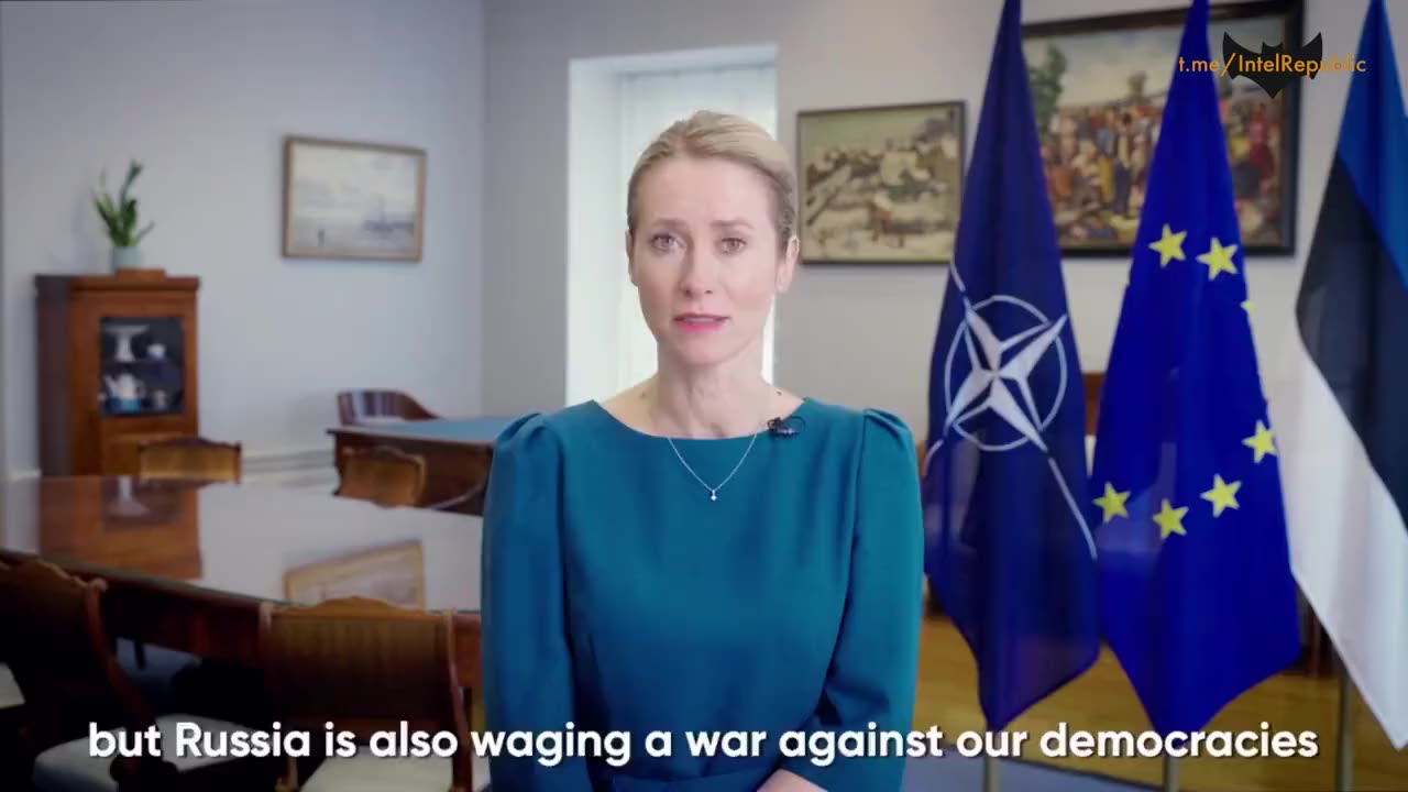 Kaja Kallas, Prime Minister Estonia another NATO leader making fool of themselves