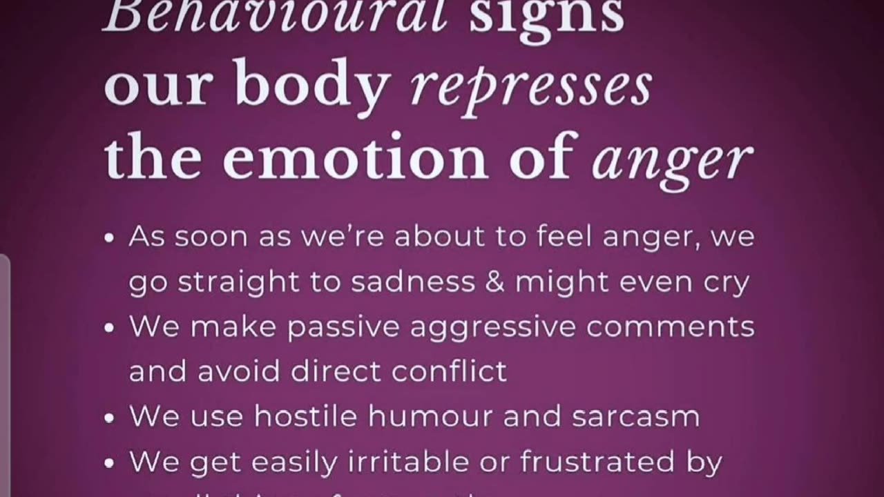 How ANGER repressed show up in our Behavior with Eden's Living TV