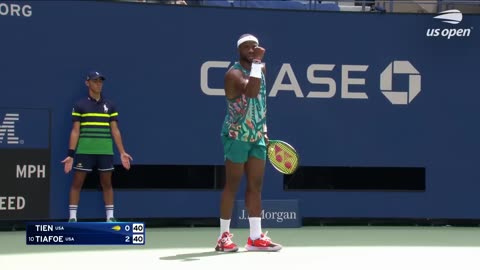 Frances Tiafoe's Ridiculous Forehand Winner! | 2023 US Open