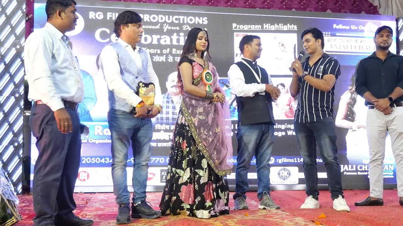 Thanks For inviting me as a Special Guest | R.G Film Production | Dheeraj | Anjali Chauhan