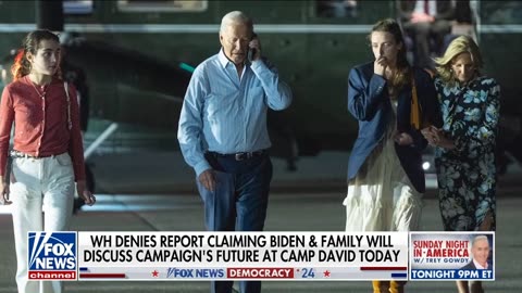 White House denies report alleging Biden family plans to weigh campaign future