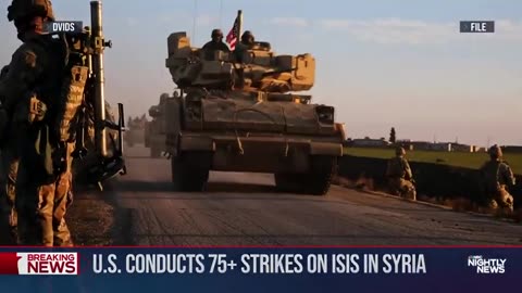 U.S. forces carried out 75+ airstrikes against ISIS inside Syria, rebels take control of the country