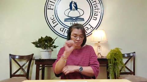 29 OCTOBER 2023 FDCF ON-LINE SUNDAY SCHOOL