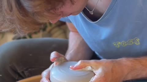 I felt bad about for this one ( #pottery #satisfying #asmr