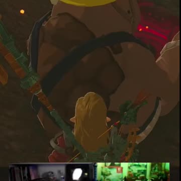 Helping a Goron get out of a cave | Zelda: Tears of the Kingdom | game play episode 17