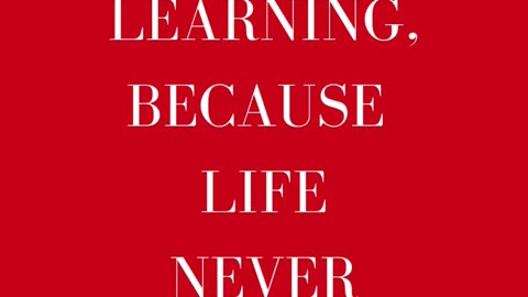 Learning