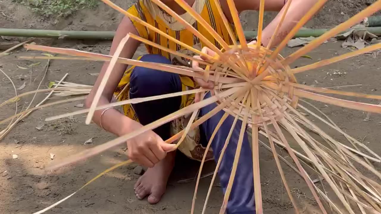 Hand made basket