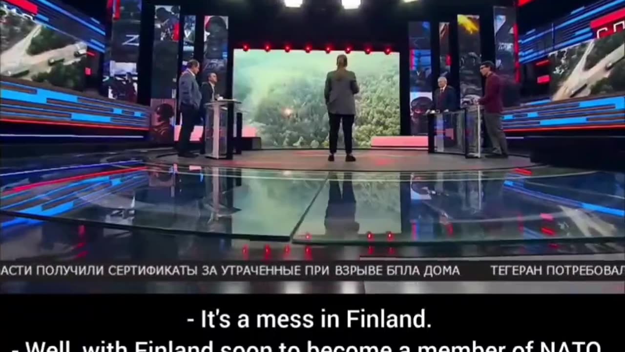 Russian propagandists talk about the need to "liberate the brotherly Finnish people"