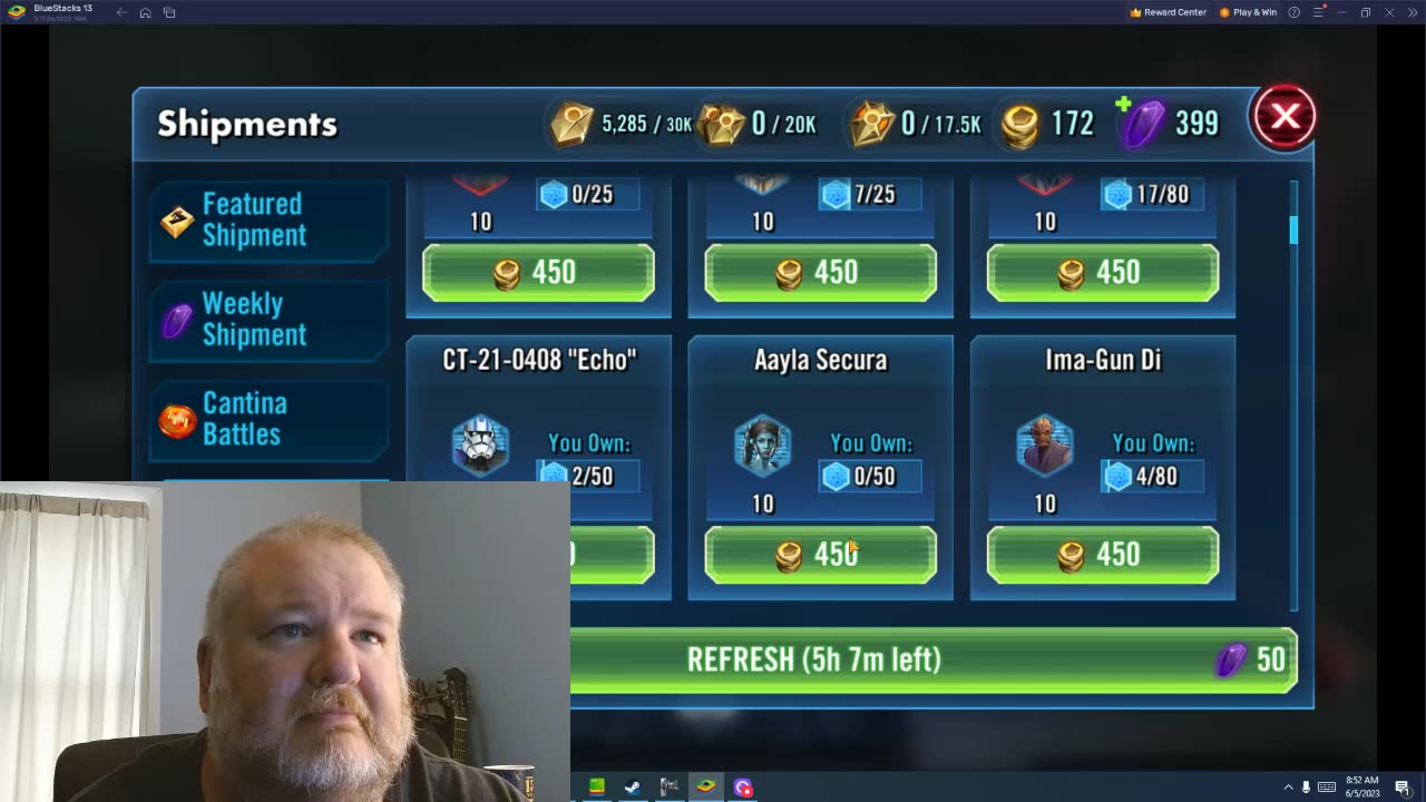 Star Wars Galaxy of Heroes F2P Day 39