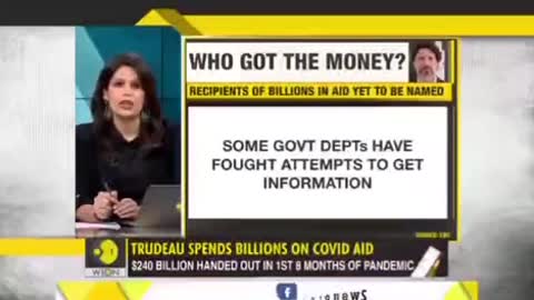 Two hundred forty billion dollars unaccounted for by Trudeau government on the pretence of covid