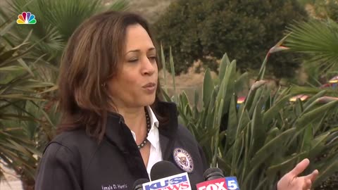 Looking back to 2018, Kamala Harris referred to the deployment of troops