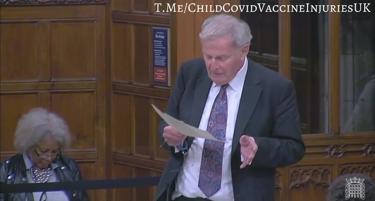 Important Vaxx information from UK parliament.