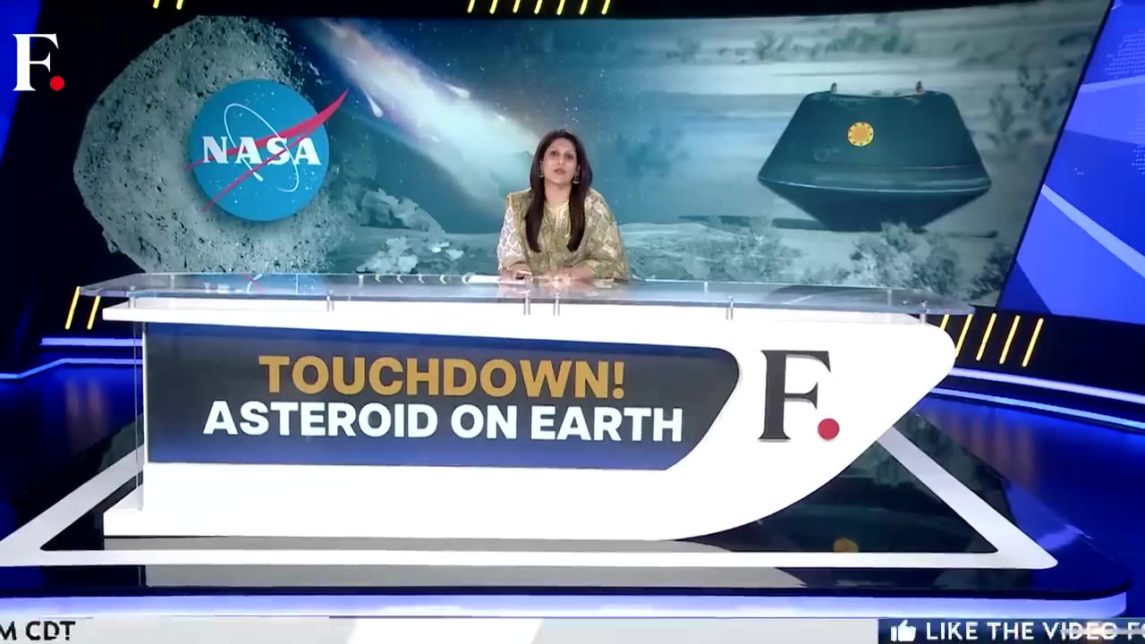 NASA's Capsule carryinng largest Asteroid Samples Lands on Earth | Vantage With palki Sharma
