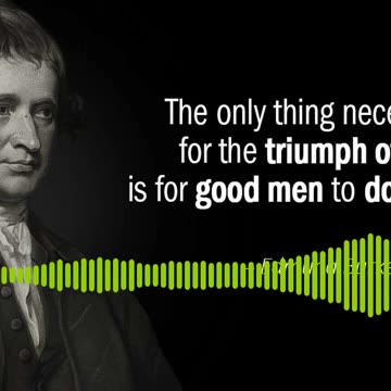 dotpaw podcast - “The only thing necessary for the triumph of evil is for good men to do nothing.”