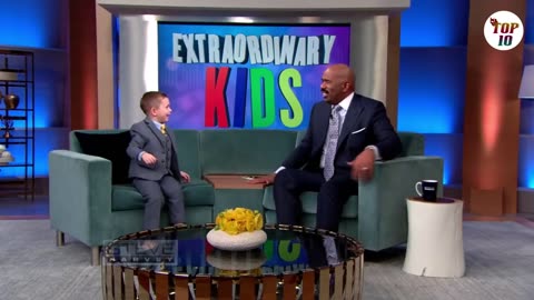 Little Big Shots Top Moments | Top 10 | Steve Harvey funny moments | Extraordinay Kids