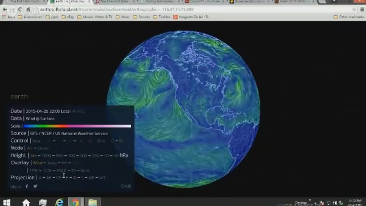 Flat Earth - Coriolis Effect