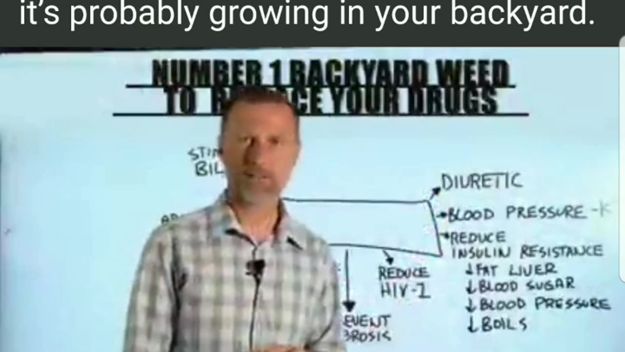 Backyard Weed that can replace your meds