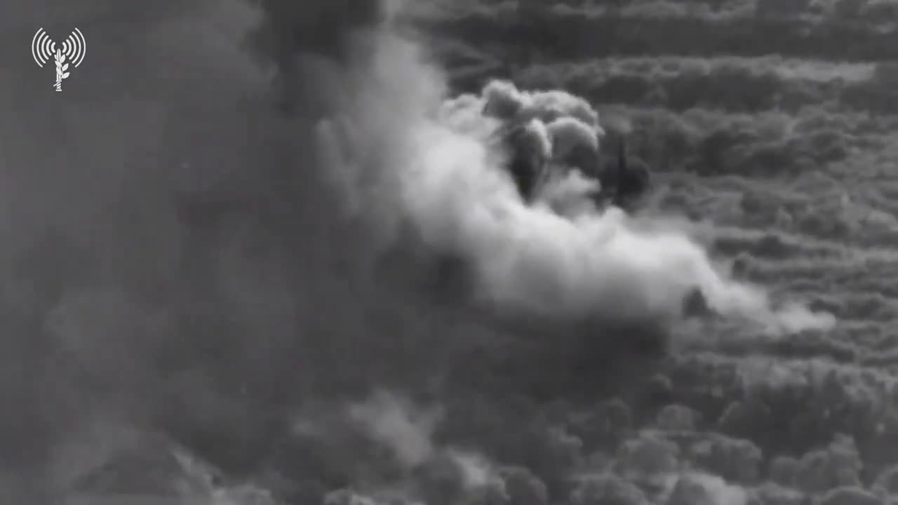 Israeli fighter jets struck a Hezbollah rocket launcher in southern Lebanon's Deir