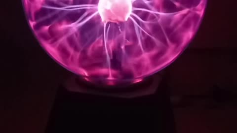 Relaxing plasma ball