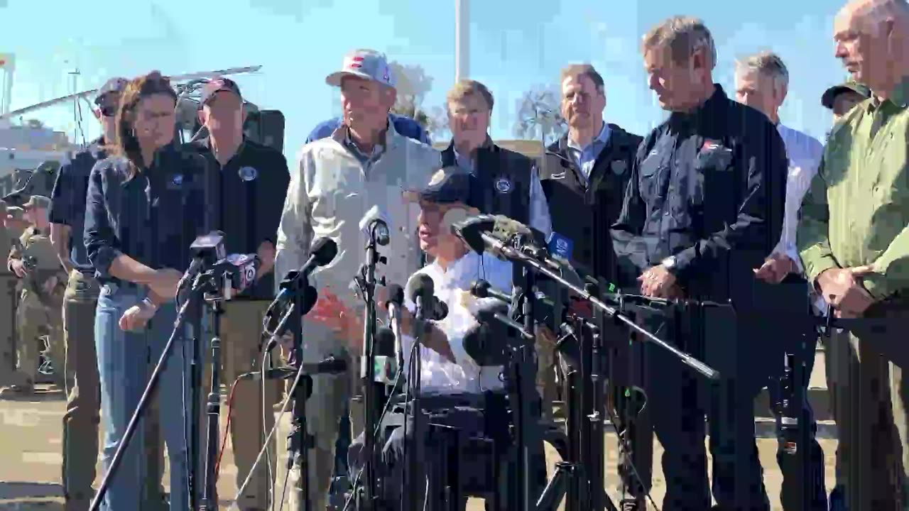 LIVE: Governor Abbott Joined by 13 Other Governors by the Border in Eagle Pass, Texas