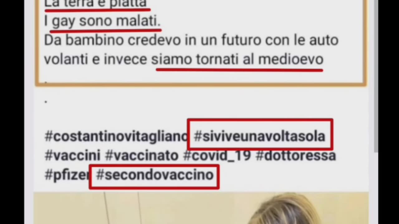 Costantino Vitagliano insulta i non vaccinati e chi sceglie di non vaccinarsi