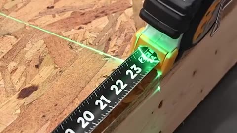 The laser tape measure