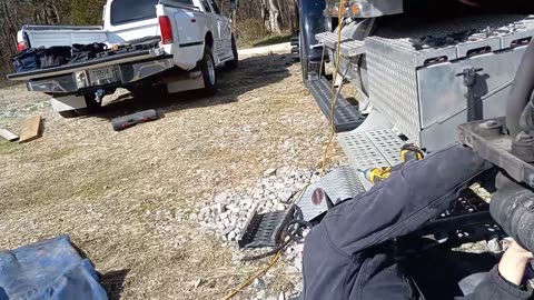 INSTALLING NEW BELT ON FREIGHTLINER AUXILIARY POWER UNIT