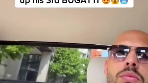 Tate FLIES to DUBAI to pick up his 3rd BUGATTI 😍😱🥶