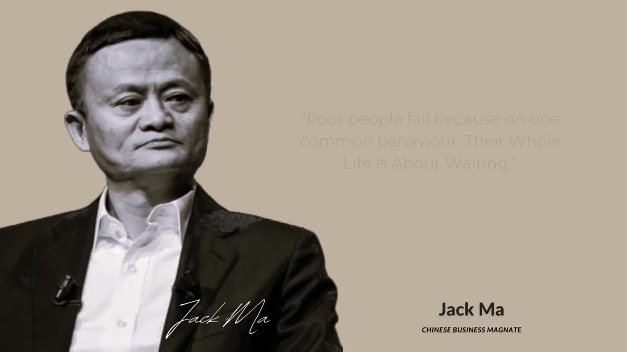 motivation! Catch the Wave Inspiring Jack Ma, The Millionaire Who Loves Giving Back