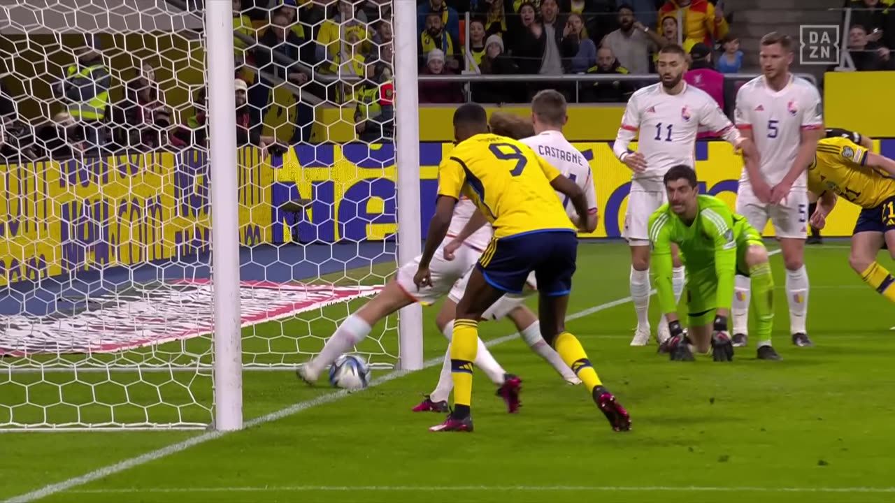 "Big Rom" rolls over Ibra & Co.: Sweden - Belgium 0: 3 | European Qualifiers