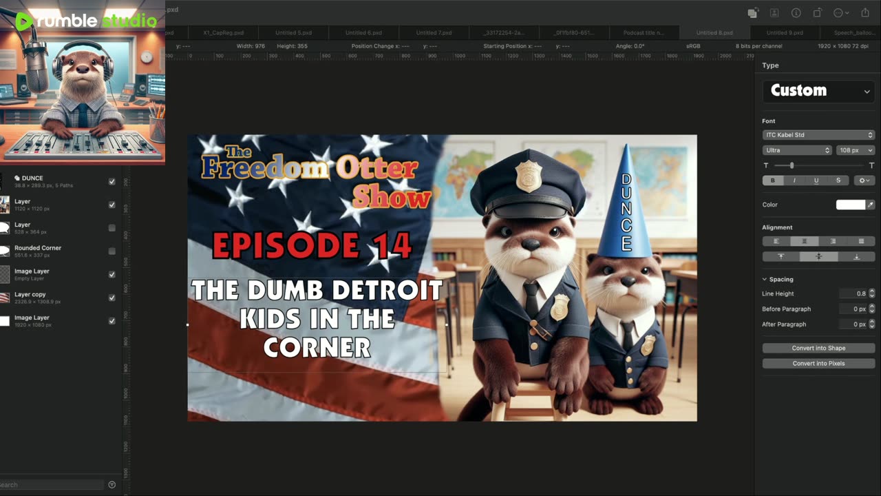 The Freedom Otter Show - LIVE Stream