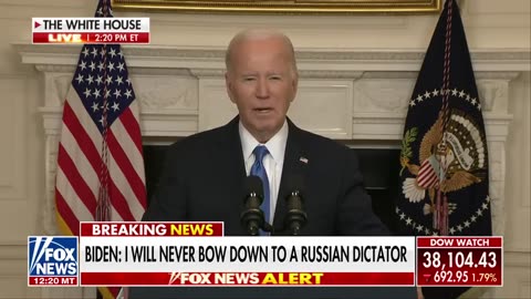 Biden defends foreign aid bill: ‘'Will you stand with America or Trump?'