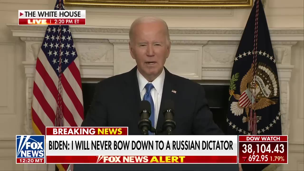 Biden defends foreign aid bill: ‘'Will you stand with America or Trump?'