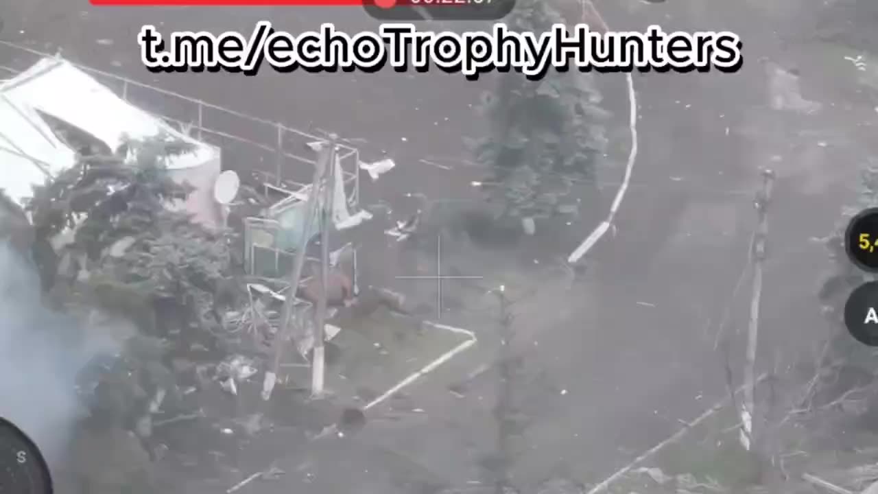Perfect Drone Strike Catches Entire Group(EXTREMELY GRAPHIC)