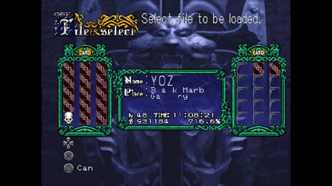 Castlevania sotn 716,6% map completion