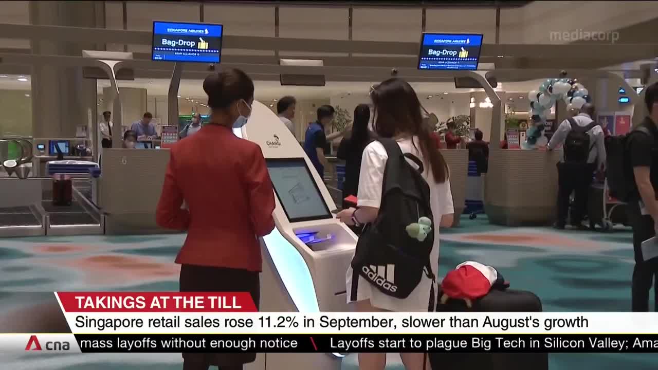 Singapore's retail sales rise 1