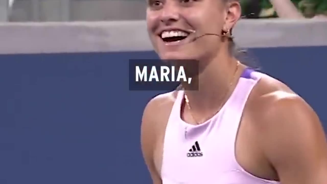 Fan PROPOSES to Maria Sakkari!