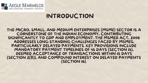 MSMED Act Safeguarding MSMEs Against Payment Delays in India