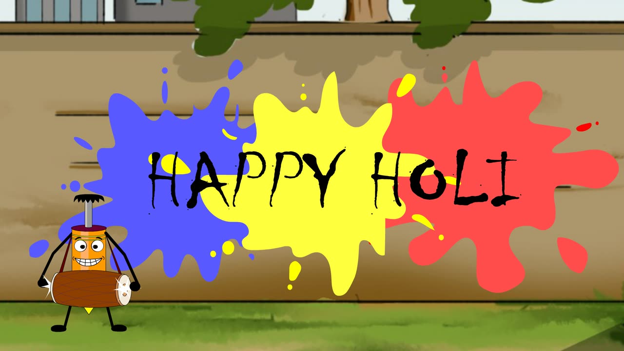 Holi Ki Tayaari with Bachat Kumari | Ad | Childhood | Savings | Colors | Holi | Animation | Cute